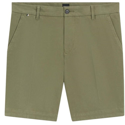 Front - Boss Mens Slice Cotton Blend Chino Shorts