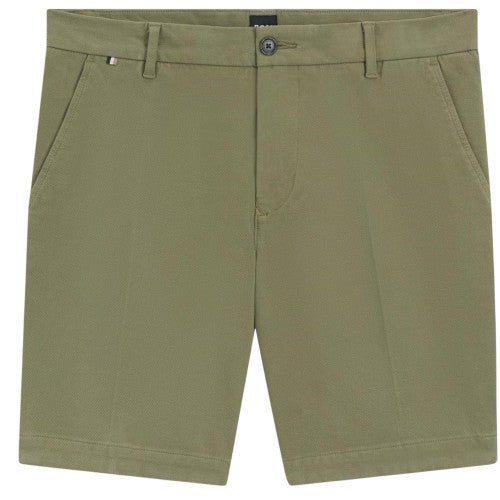 Front - Boss Mens Slice Cotton Blend Chino Shorts