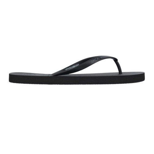 Front - Jack Wills Womens/Ladies Rubber Flat Flip Flops