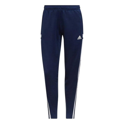 Front - Adidas Womens/Ladies Con22 3 Stripes Slim Tracksuit Bottoms