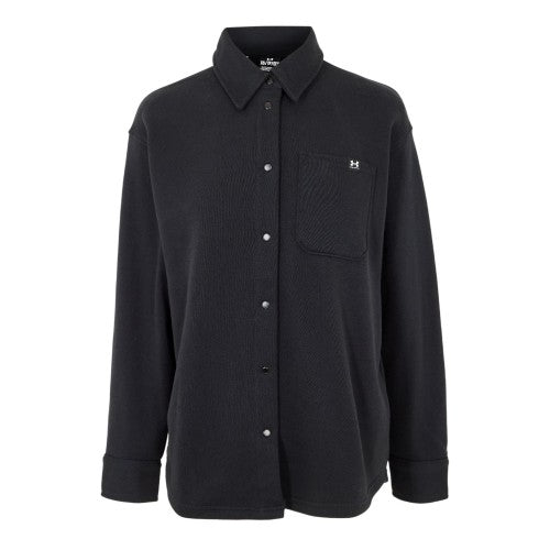 Front - Under Armour Womens/Ladies Terry Heavyweight Collared Shirt