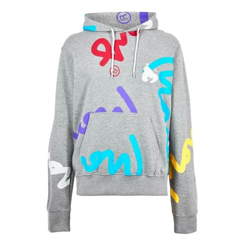Front - Money Mens Graphic Print Hoodie
