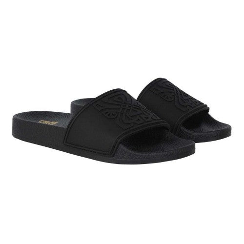 Front - Biba Womens/Ladies Biba Rubber Padded Strap Beach Sliders