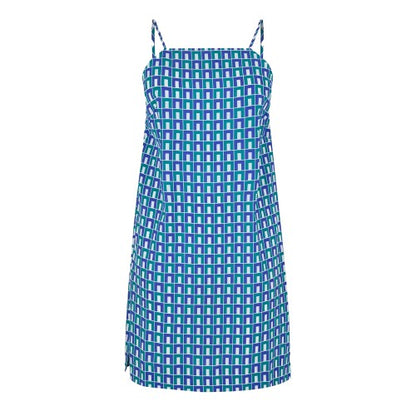 Front - Lacoste Womens/Ladies Spaghetti Strap Slip Dress