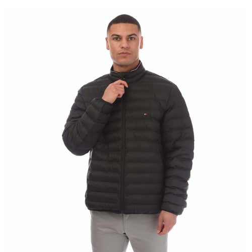 Front - Tommy Hilfiger Mens Recycled Packable Padded Jacket
