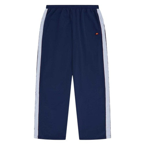 Front - Ellesse Mens Gilardino Vertical Stripe Tracksuit Bottoms