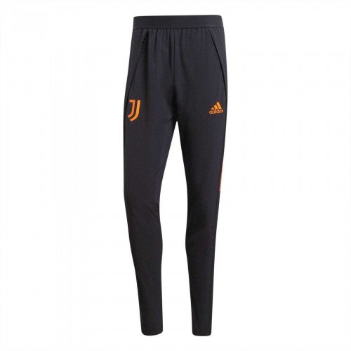 Front - Adidas Mens Juventus FC Tapered Tracksuit Bottoms