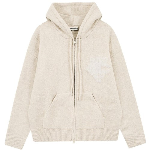 Front - Couture Club Womens/Ladies Fluffy Full Zip Hoodie