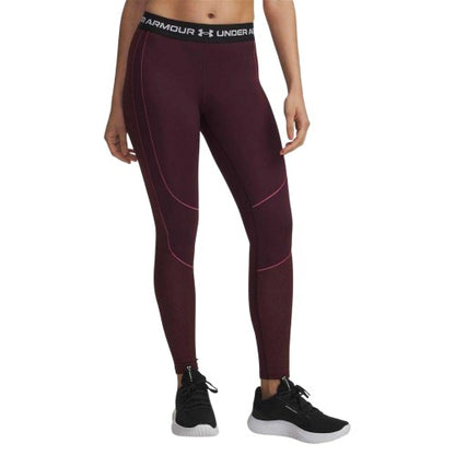 Front - Under Armour Womens/Ladies Textured Leggings