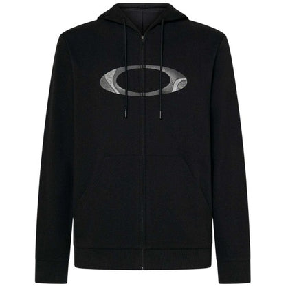 Front - Oakley Mens Ellipse Full Zip Hoodie