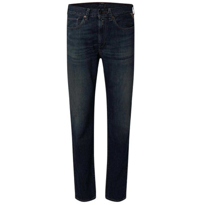 Front - Replay Mens Neaal Cotton Slim Jeans