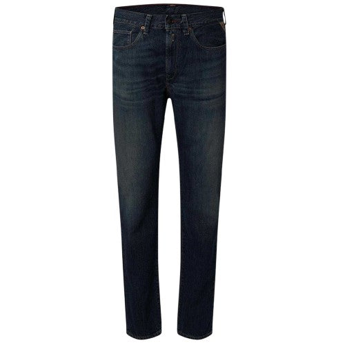 Front - Replay Mens Neaal Cotton Slim Jeans