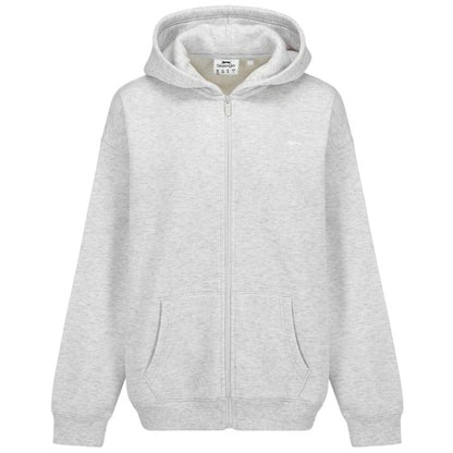 Front - Slazenger Womens/Ladies Oversized Full Zip Hoodie