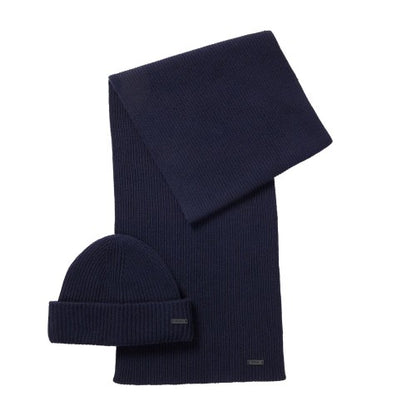 Front - Boss Fantastico Scarf & Beanie Set