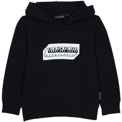 Front - Napapijri Childrens/Kids Kitik Drawstring Hoodie