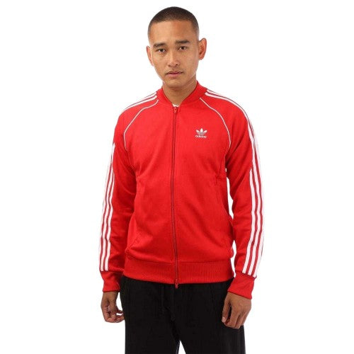 Front - Adidas Mens Adicolor Track Jacket