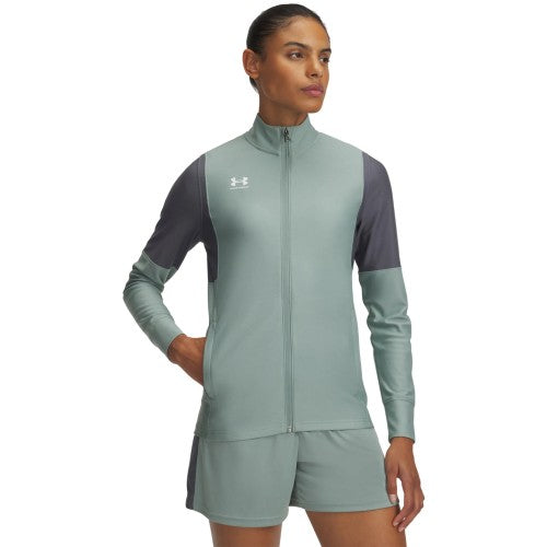 Front - Under Armour Womens/Ladies Challenger Track Jacket