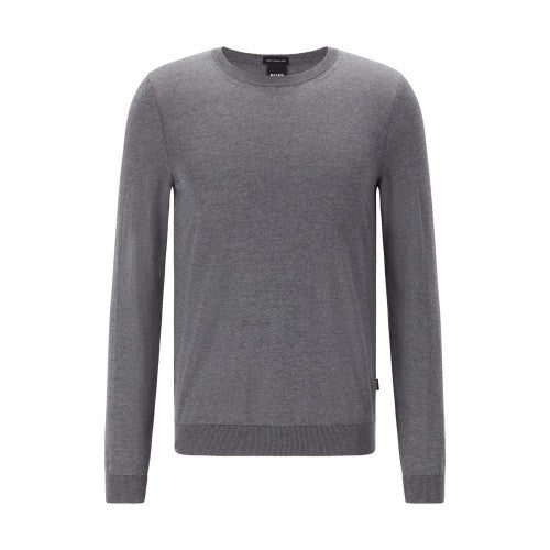 Front - Hugo Boss Mens Leno-P Jumper