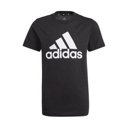 Front - Adidas Boys Essentials Big Logo T-Shirt