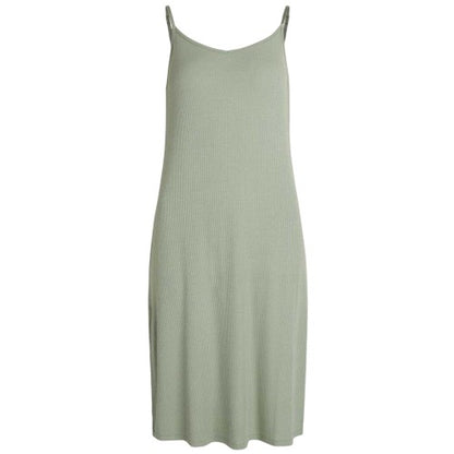 Front - CCDK Copenhagen Womens/Ladies Sally Ribbed Interlock Slip Dress