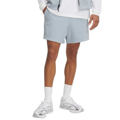 Front - Under Armour Mens Grid Sweat Shorts