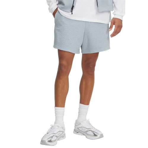 Front - Under Armour Mens Grid Sweat Shorts