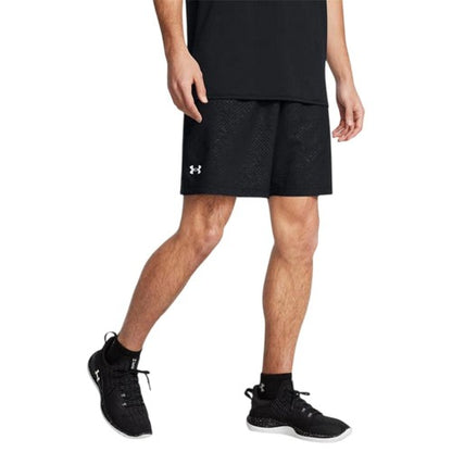Front - Under Armour Mens Elasticated Waist Loose Fit Shorts