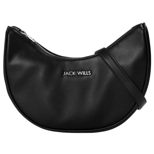Front - Jack Wills Womens/Ladies Structured Casual Hobo Bag