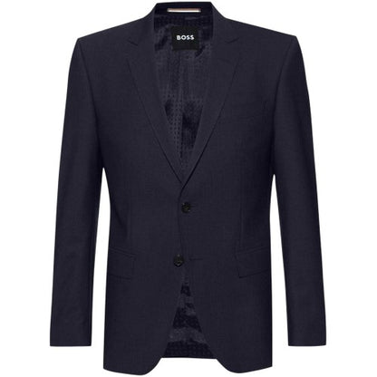 Front - Boss Mens Harvey Suit Jacket