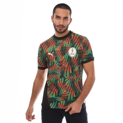 Front - Puma Mens AFCON Tournament All-Over Print T-Shirt