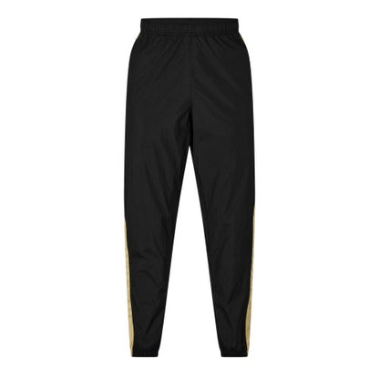 Front - Lacoste Mens XH6979 Side Stripe Slim Tracksuit Bottoms