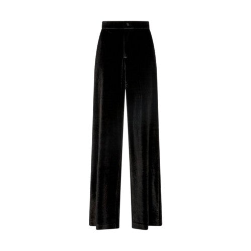 Front - Lily And Lionel Womens/Ladies Valerie Velvet Wide Leg Trousers