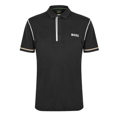 Front - Boss Mens Paddytech Goc Collared Polo Shirt