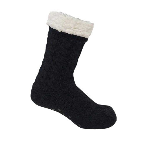 Front - Miso Unisex Adult Acrylic Slipper Socks