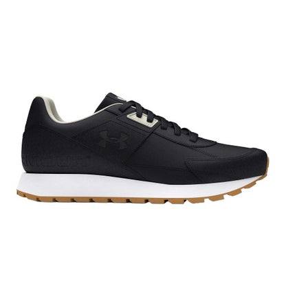 Front - Under Armour Mens Essential Logo Synthetic Low Cut Running Trainers
