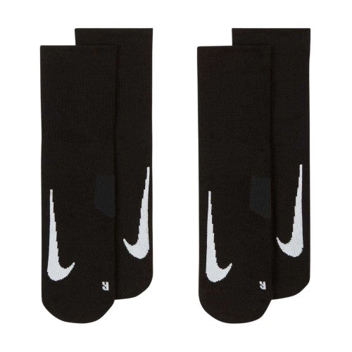 Front - Nike Unisex Adult Regular Ankle Socks (Pack of 2)