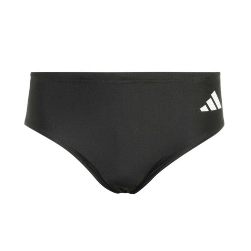 Front - Adidas Mens 3S 3 Stripes Swimming Swim Briefs