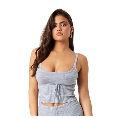 Front - Missy Empire Womens/Ladies Front Tie Camisole