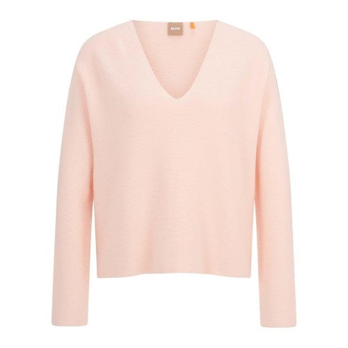 Front - Boss Womens/Ladies C Ferona Sweater Top