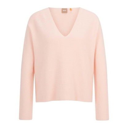 Front - Boss Womens/Ladies C Ferona Sweater Top