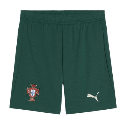 Front - Puma Unisex Adult 2025 Portugal Home Shorts