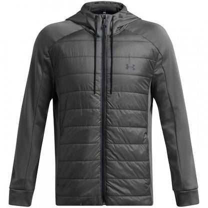 Front - Under Armour Mens Raglan Hooded Jacket