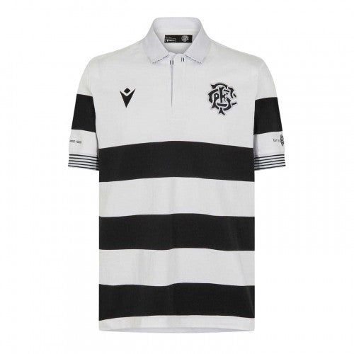 Front - Macron Mens Barbarians 24/25 Polo Shirt