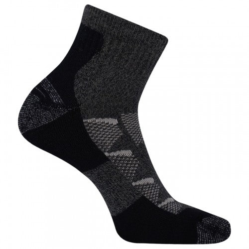 Front - Merrell Unisex Adult Hiking Ankle Socks