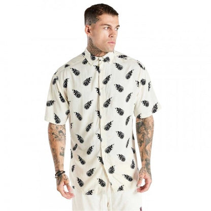 Front - SikSilk Mens Space Jam Shirt