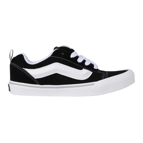 Front - Vans Childrens/Kids Knu Skool Leather Trainers