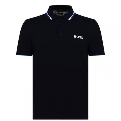Front - Boss Mens Paddy Pro Cotton Pique Polo Shirt