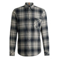 Front - Boss Mens Rickert Cotton & Flannel Shirt