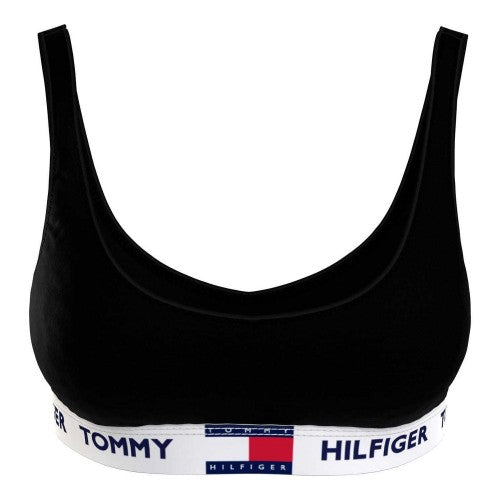 Front - Tommy Hilfiger Womens/Ladies Logo Bralette