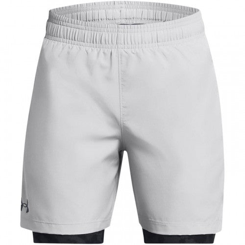 Front - Under Armour Childrens/Kids Tech 2 in 1 Running Shorts